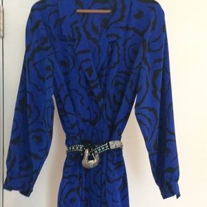 Vintage dress with pockets